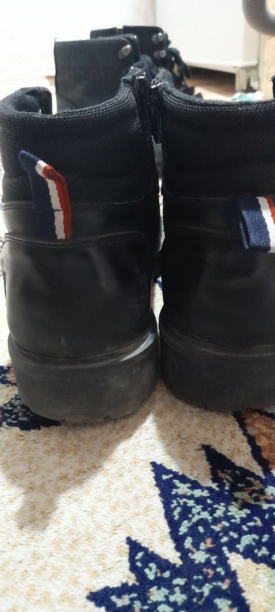 USPA Siyah Erkek Bağcıklar - Görsel 4