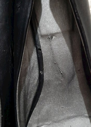 Siyah Kadın Stiletto Topuklu Ayakkabı - Görsel 4