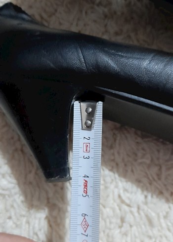 Siyah Kadın Stiletto Topuklu Ayakkabı - Görsel 6