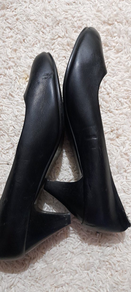 Siyah Kadın Stiletto Topuklu Ayakkabı - Görsel 2