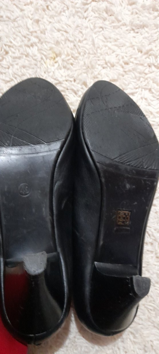 Siyah Kadın Stiletto Topuklu Ayakkabı - Görsel 5