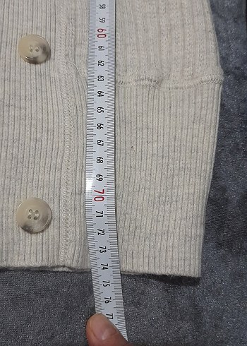 Düğmeli Midi Kadın Hırka - Görsel 11