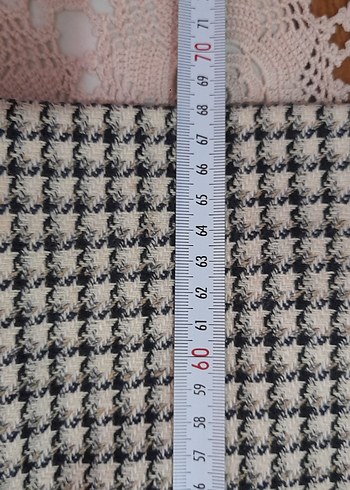 Ekoseli Kadın Blazer Ceket - Görsel 7