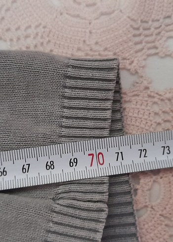 V Yaka Düğmeli Kadın Triko - Görsel 9