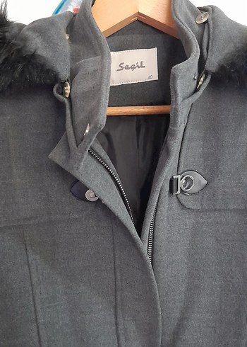 Kürk Detaylı Kaban - Görsel 5