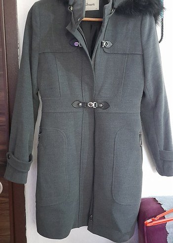 Kürk Detaylı Kaban - Görsel 2