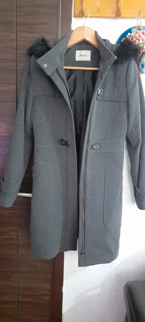 Kürk Detaylı  Kaban - Görsel 4