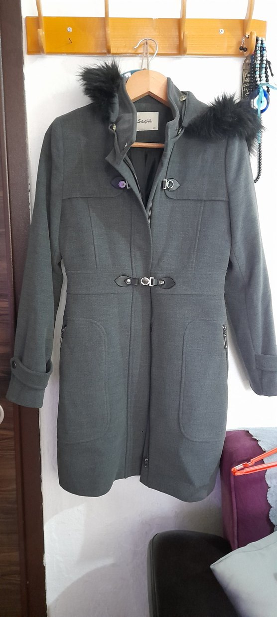 Kürk Detaylı  Kaban - Görsel 2