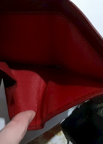 Bordo Kadın Cüzdan - Görsel 3