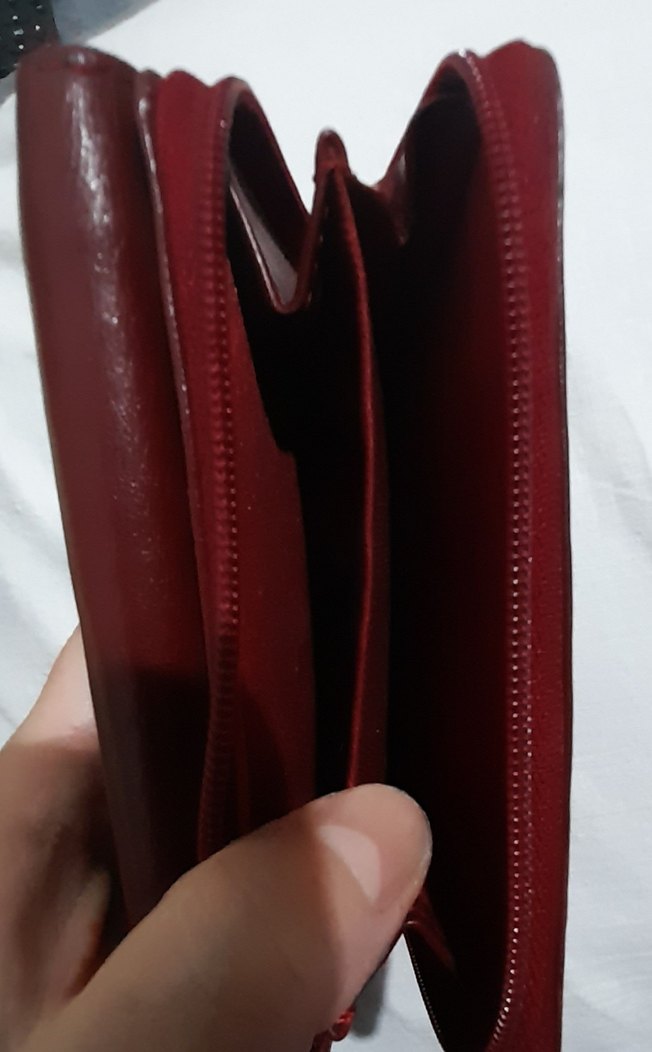 Bordo Kadın Cüzdan - Görsel 4