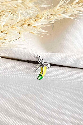 Muz Figürlü Piercing