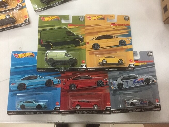 Hot Wheels Premium Deutschland Design Set