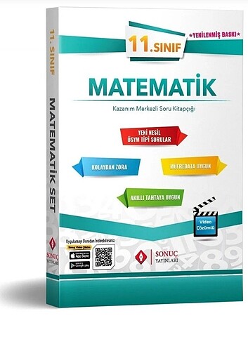 Sonuç Yayınları 11.Sınıf Matematik Fasikülleri