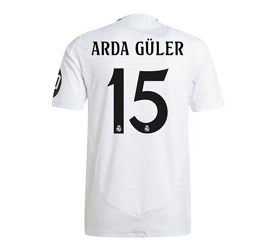 m Beden beyaz Renk Arda Güler Real Madrid Forması