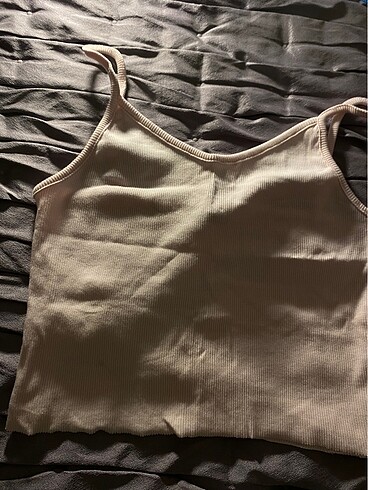 m Beden Addax pudra renkli crop top