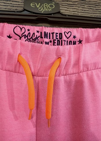 Pembe Rahat Kesim Kadın Eşofman Altı - Görsel 5