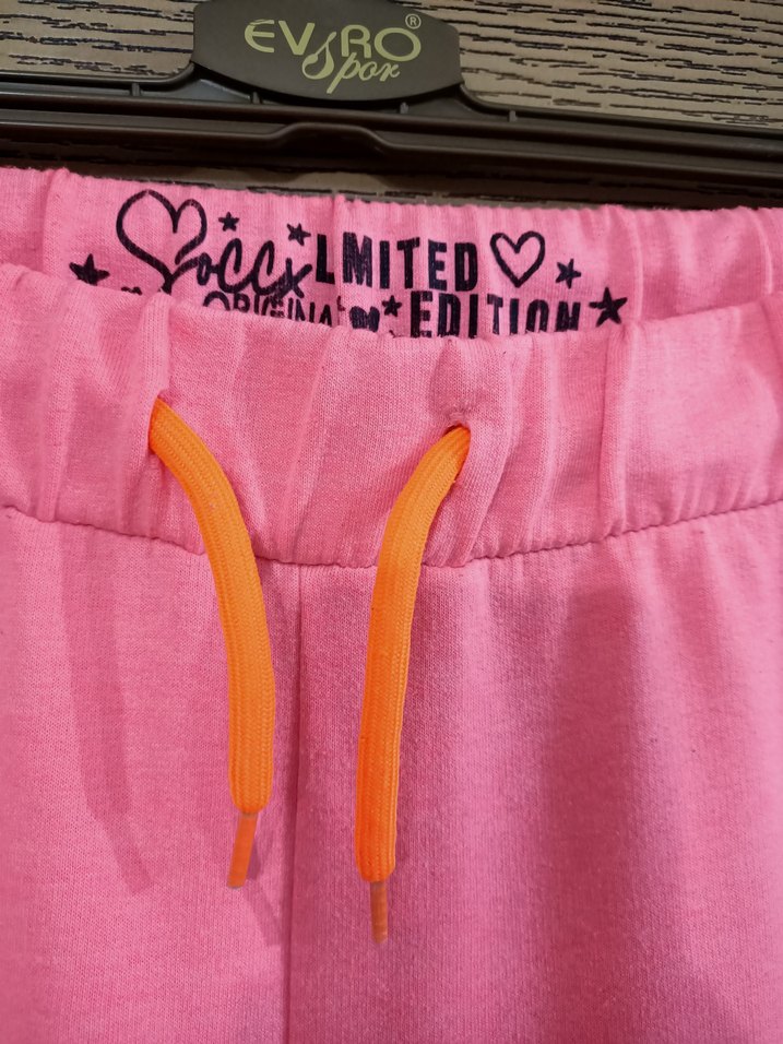 Pembe Rahat Kesim Kadın Eşofman Altı - Görsel 5