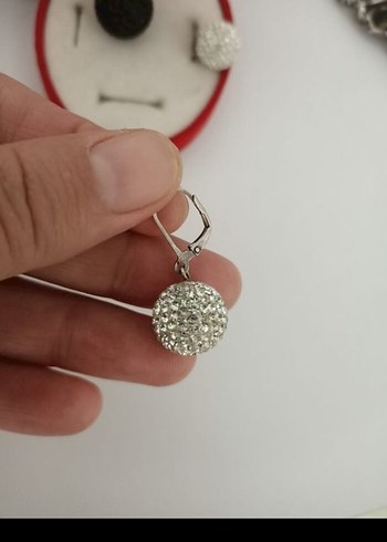 Beden 925 ayar hakiki gümüş taki seti
