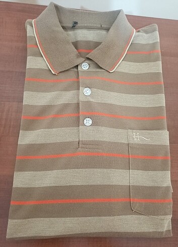 l/xl Beden camel Renk Xl erkek tshirt sayili giyildi sifir gibi