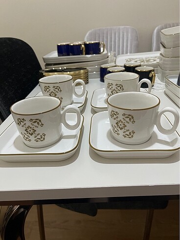 Schafer 12 kişilik kupa & fincan altlığı