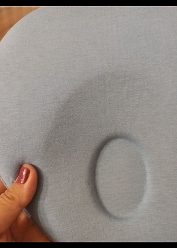 Mavi Kalp Şekilli düz kafa yastığı - Görsel 2