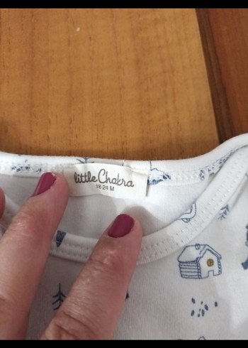 Chakra 2 adet çıtçıtlı yarım kol bady - Görsel 6