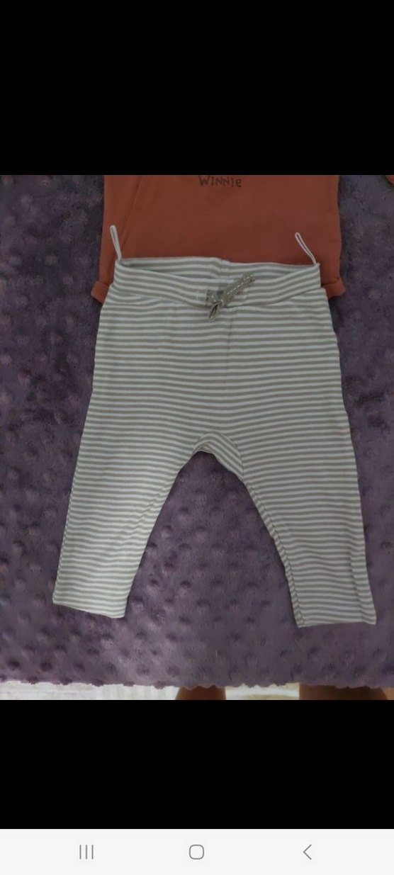 Bebek Erkek Uzun Kollu pamulu Takım - Görsel 4