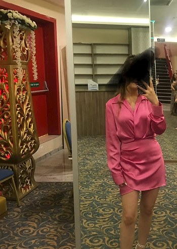 Zara Saten Elbise