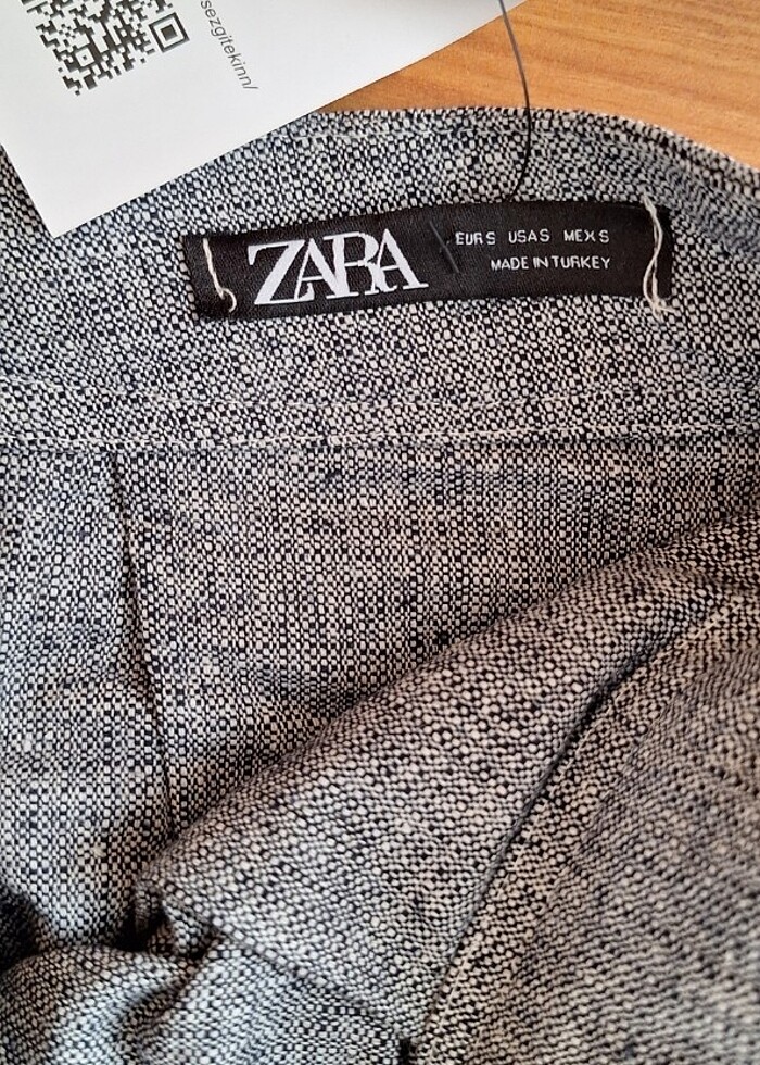 zara marka s beden yandan cepli  çok şık ve kaliteli etmektir. ö - Görsel 3