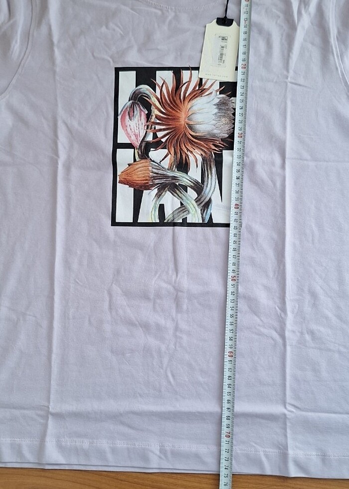 xxl beden Lufian marka tişört bedene ait ölçüler resimlerde mevc - Görsel 2