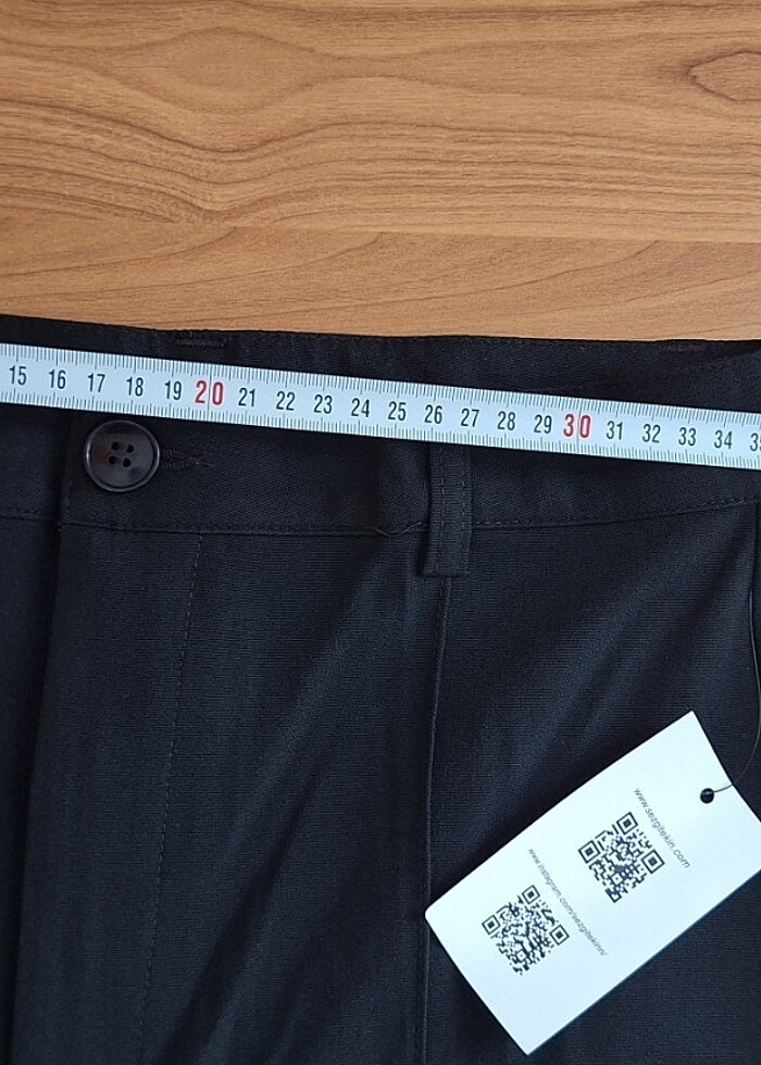 36 beden kumaş pantolon ölçüleri resimlerde mevcuttur sıfır etik - Görsel 3