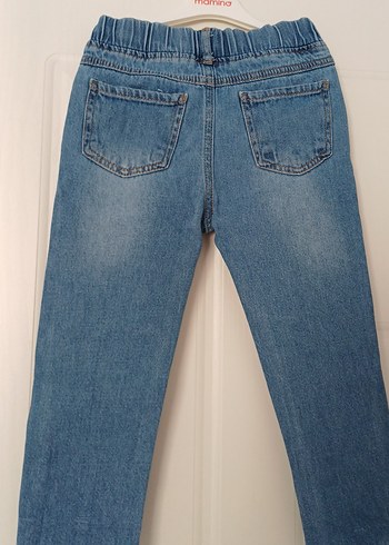 4 Yaş Beden mavi Renk Erkek çocuk kot pantalon