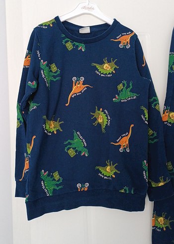 LC Waikiki Erkek Çocuk Renkli Desenli Eşofman Takımı