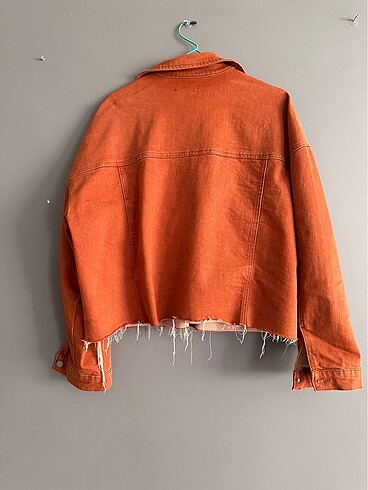 42 Beden Crop oversize ceket