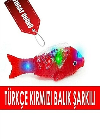 Diğer PİLLİ IŞIKLI HAREKETLİ BALIK 
