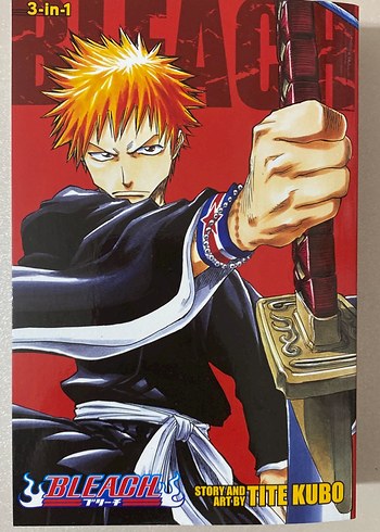 Bleach Manga 1-2-3 ingilizce