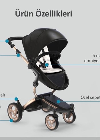 Mima xari Bebek Arabası - Görsel 5
