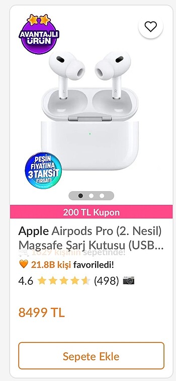 Apple airpods pro 2. Nesil - Görsel 4