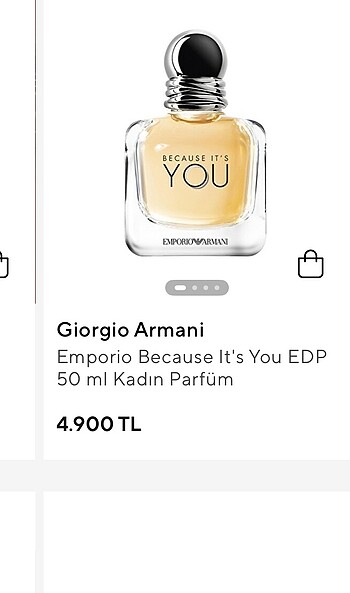 Armani kadın parfüm