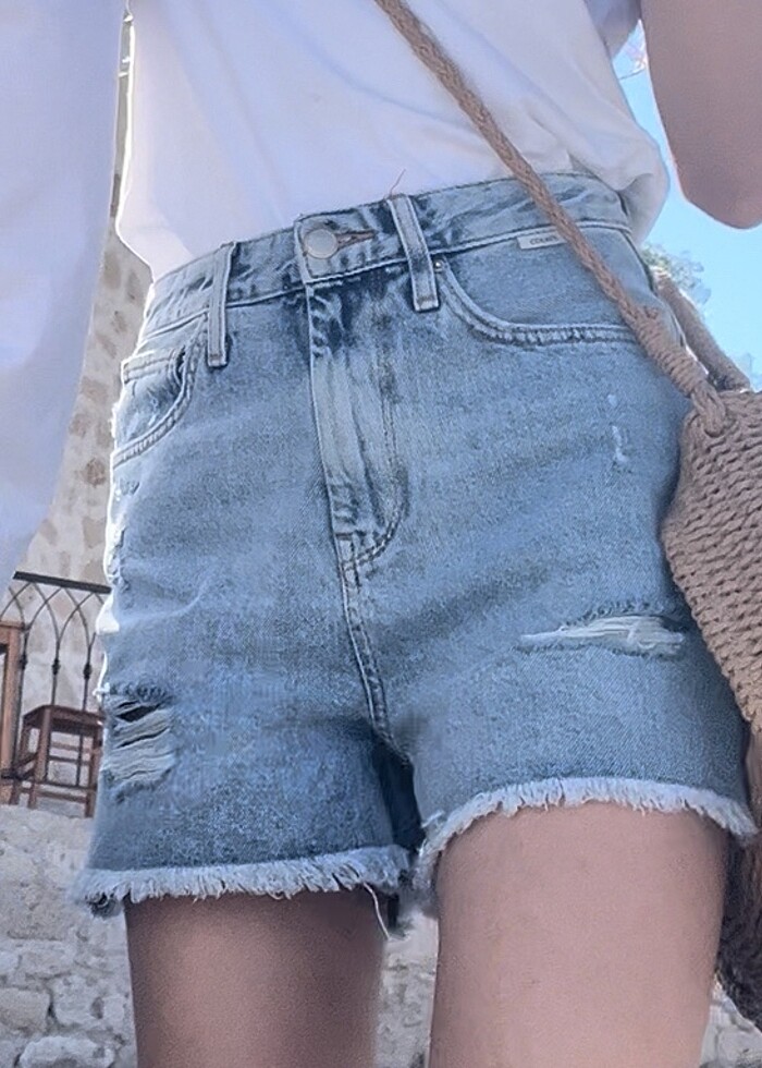 Colin?s jean şort - Görsel 3