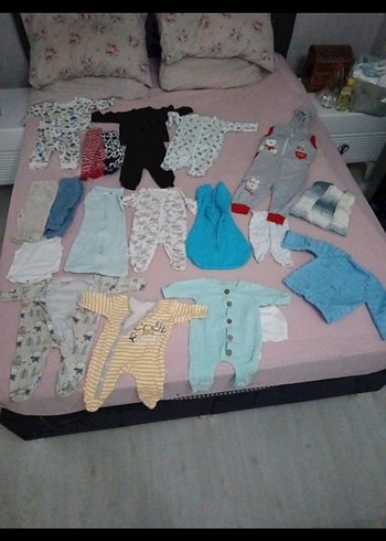 1-3 ay Toplu bebek kiyafetleri - Görsel 8