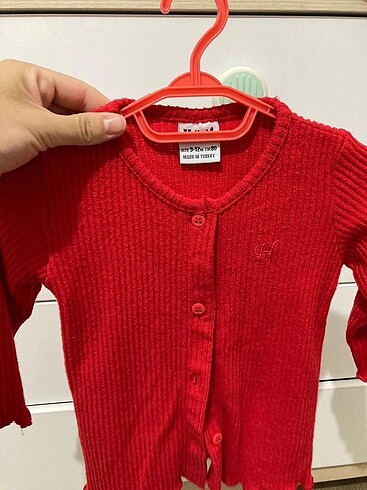 Bebek alt üst kırmızı takım