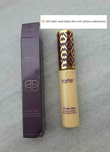 Tarte Tarte Shape Tape Concealer - Light Sand 