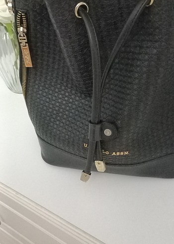 Siyah Gri Erkek Spor Ayakkabı Bağcığı - Görsel 2