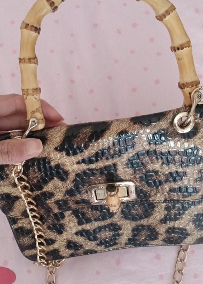Dsn çanta leopar  - Görsel 3