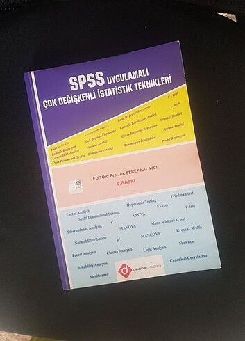 SPSS Uygulamalı Çok Değişkenli