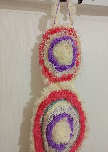 Renkli banyo lifi veya dekor - Görsel 3