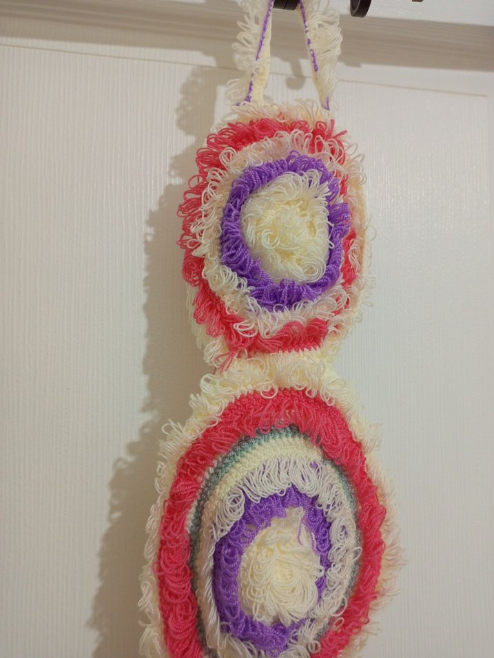 Renkli banyo lifi veya dekor - Görsel 3