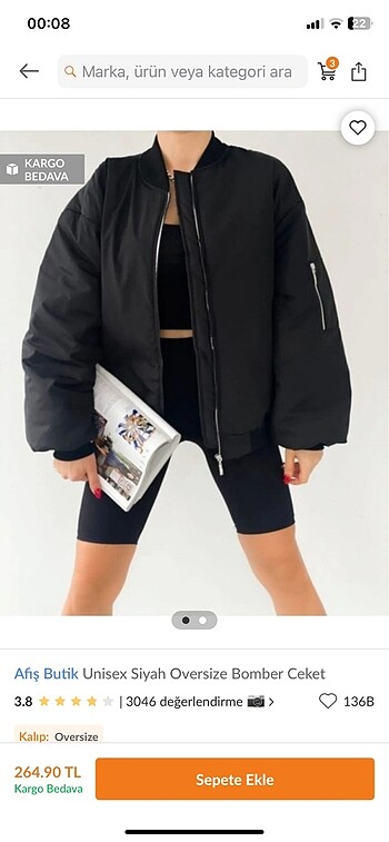 bomber ceket