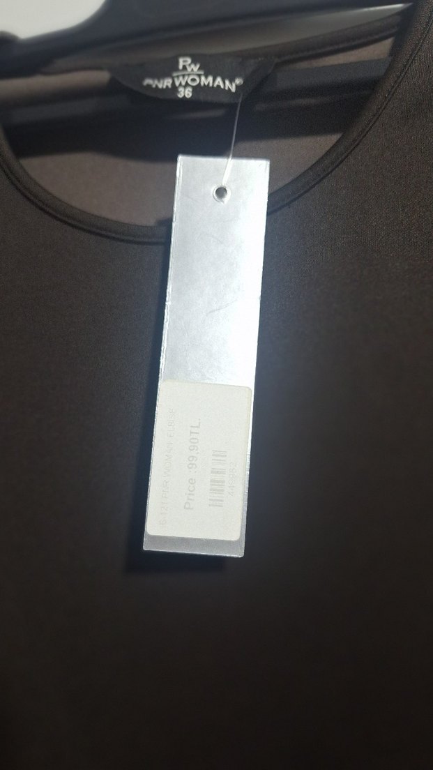 Kahverengi Kadın yarım Kollu Elbise - Görsel 3